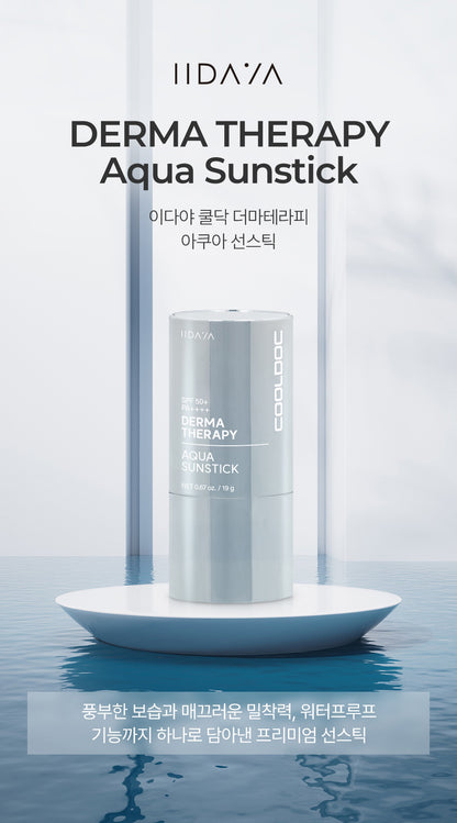 [ IDAYA ] Derma Therapy Aqua Sunstick SPF 50+ PA++++ 19g