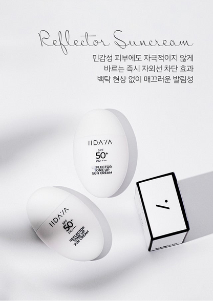IIDAYA Reflector Tone Up Sun Cream SPF 50+ PA++++